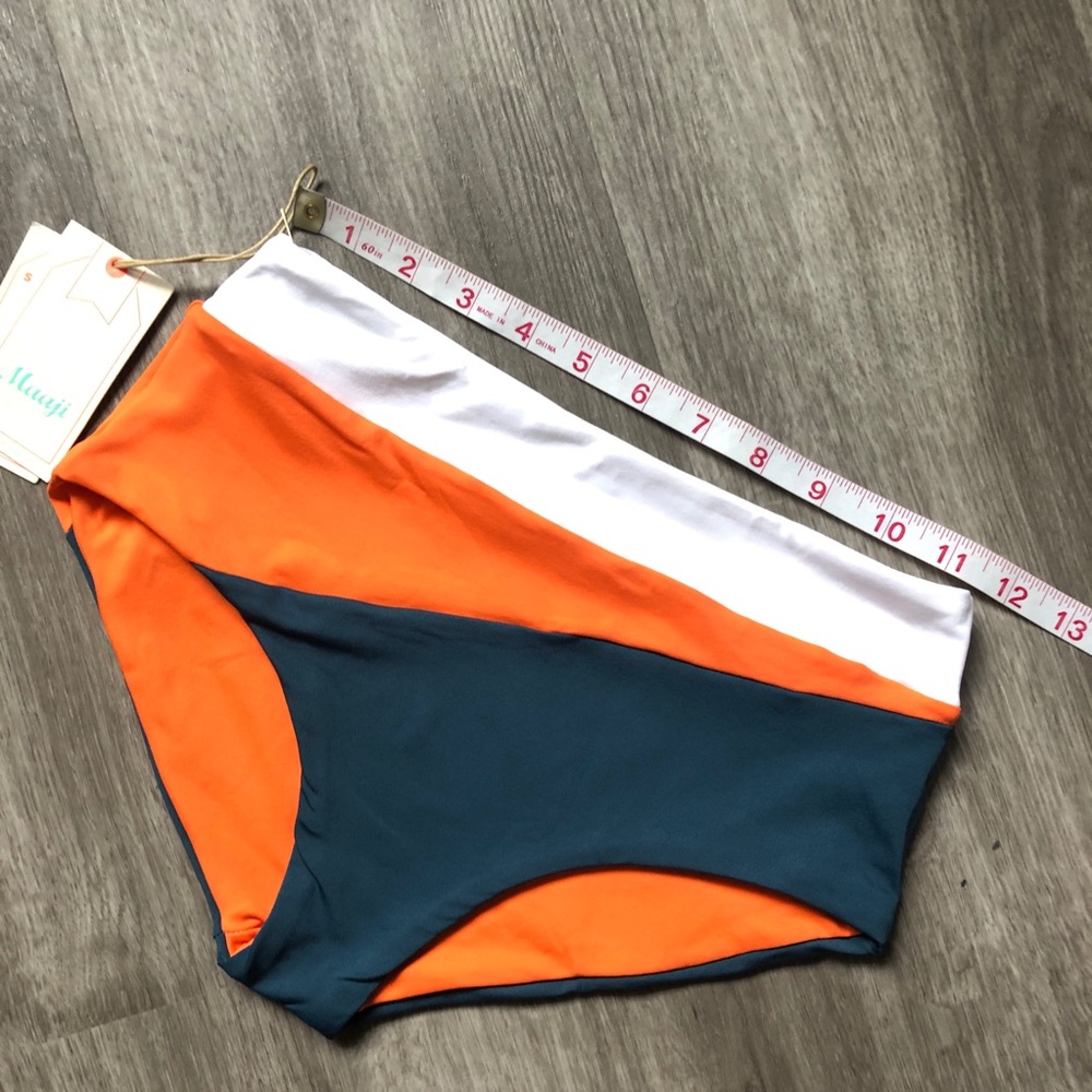 Maaji Bardot High Waist Cheeky Bikini Bottom - Picture 9 of 11